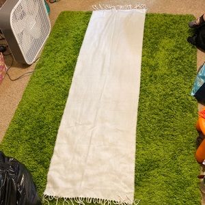 White scarf from h&m, one size